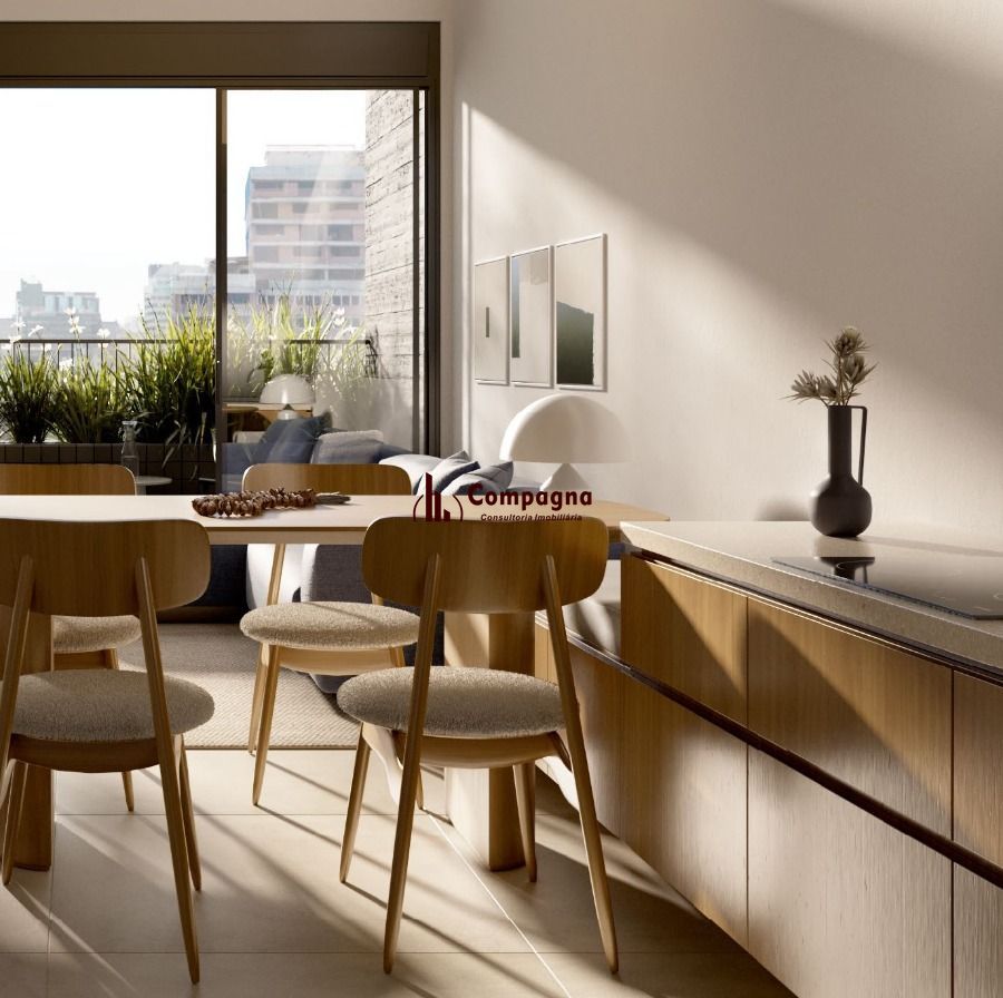Apartamento Novo, studio grande com 41,28m² privativos, churrasqueira, vista junto ao parcão e zafari cabral — foto 4