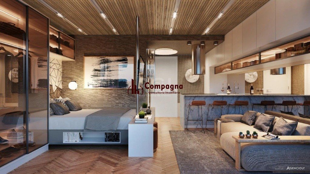 Apartamento para Venda - 24.9m², 1 dormitório, sendo 1 suites, 1 vaga - Cidade Baixa — foto 2