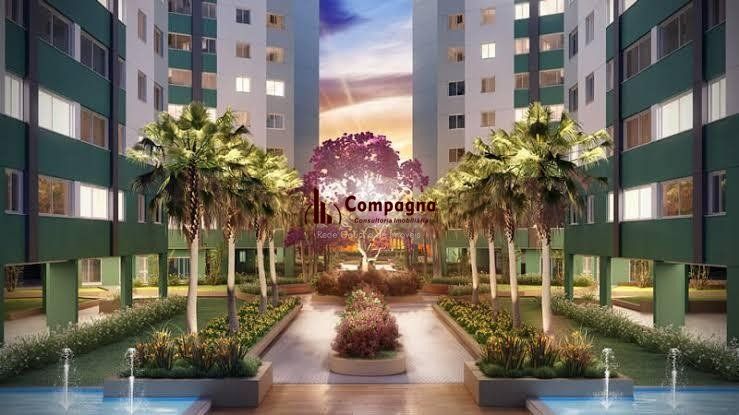 Apartamento para Venda - 60.6m², 2 dormitórios, sendo 1 suites, 1 vaga - Marechal Rondon — foto 2