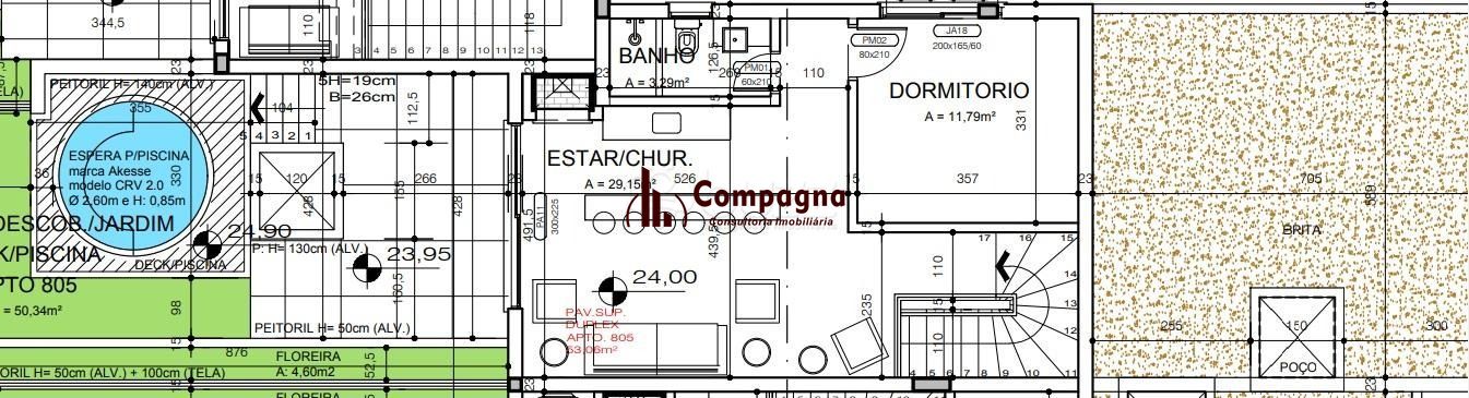 Cobertura para Venda - 199m², 4 dormitórios, sendo 2 suites, 3 vagas - Menino Deus — foto 4