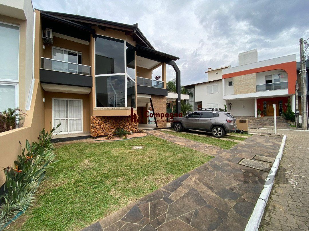Casa em condominio com excelente padrão construtivo, possui 3 dormitórios, sendo 1 suíte máster com closet e sacada — foto 2