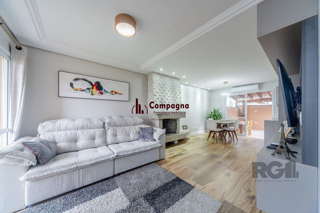 Casa em condominio com excelente padrão construtivo, possui 3 dormitórios, sendo 1 suíte máster com closet e sacada — foto 5