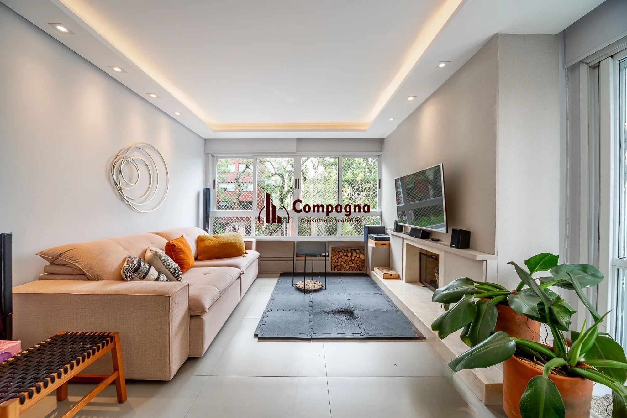 Apartamento Garden com 136m² e 3 dormitórios, 1 suíte, 2 vagas