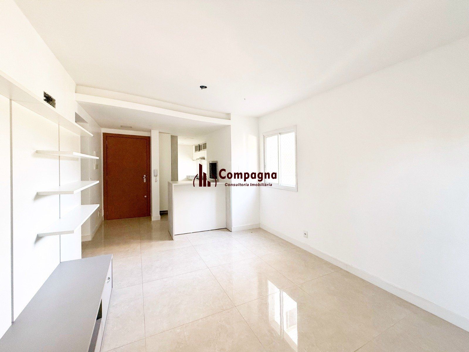 Apartamento com 2 dormitórios, sendo 1 suíte, e sala ampla com ambientes integrados - Condomínio Residencial Sucre — foto 3