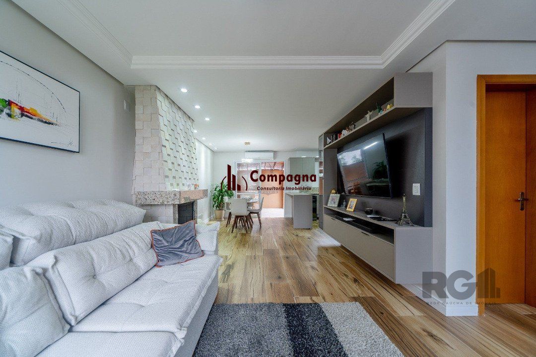 Casa em condominio com excelente padrão construtivo, possui 3 dormitórios, sendo 1 suíte máster com closet e sacada — foto 4