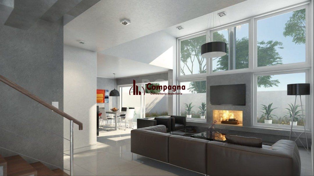 Casa Condominio para Venda - 315.58m², 3 dormitórios, sendo 3 suites, 2 vagas - Tristeza