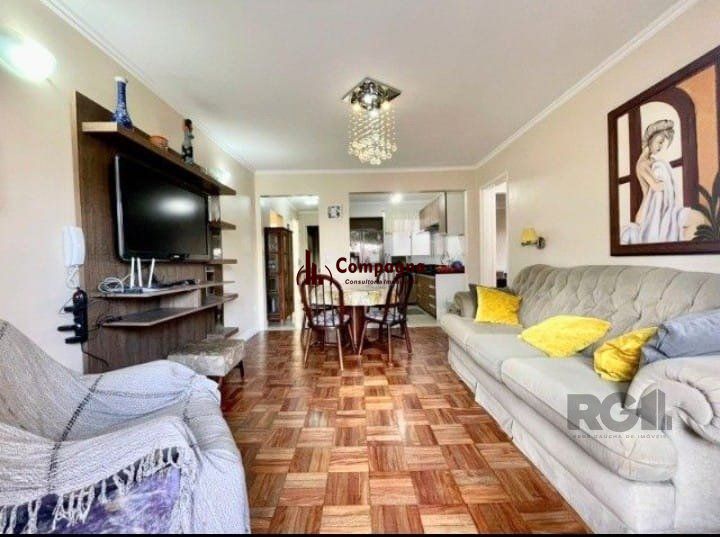 Apartamento 2 dormitórios  com sacada, vista para o mar - 59m² de área privativa em Capão da Canoa