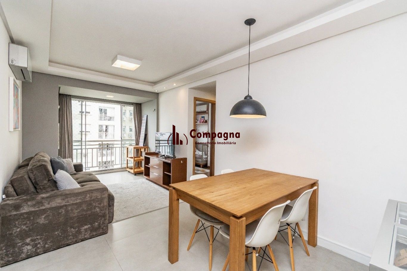 Vende-se apartamento com 2 quartos (1 suíte), 62m² e 1 vaga – Passo da Areia