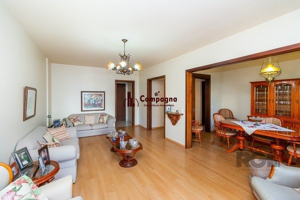 Vende-se amplo apartamento 3 quartos c/ suíte, 2 vagas, living com sacada e vista - 139m² - Auxiliadora — foto 3