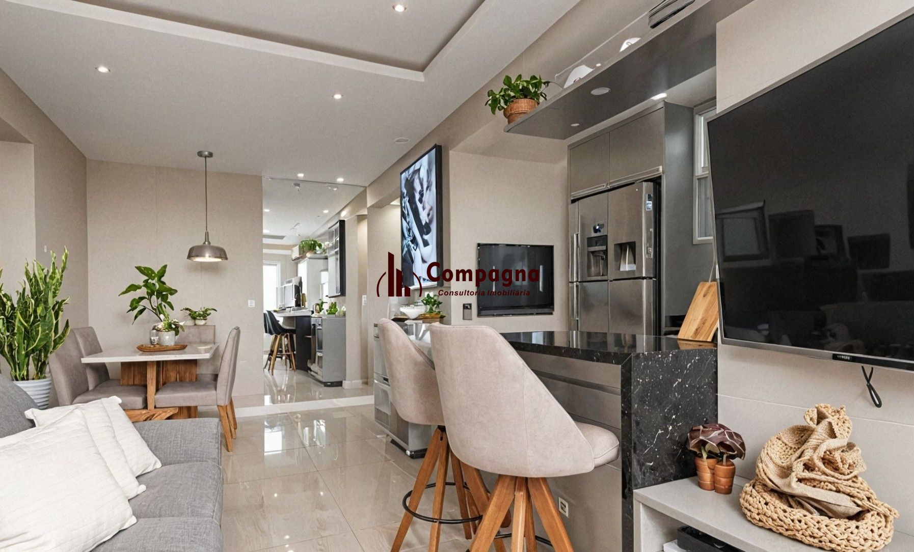 Vende-se apartamento com 2 quartos (1 suíte), 55m² e 2 vagas – Petrópolis — foto 3