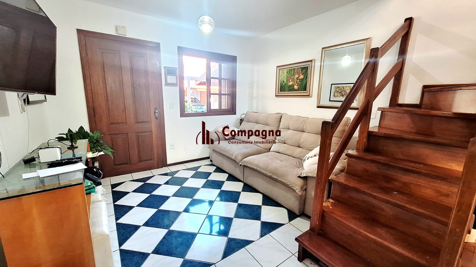 Sobrado com 2 dormitórios, 1 vaga, na Av. Otto Niemeyer, bairro Camaquã, Poa, RS — foto 2