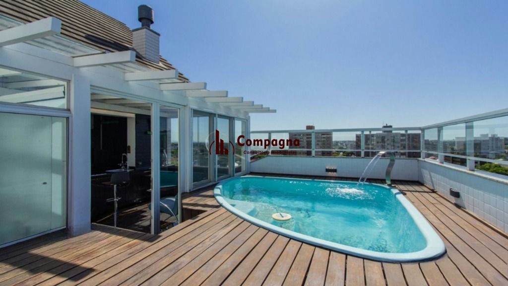Cobertura mobiliada com piscina e vista 360° no Jardim Planalto – POA — foto 2