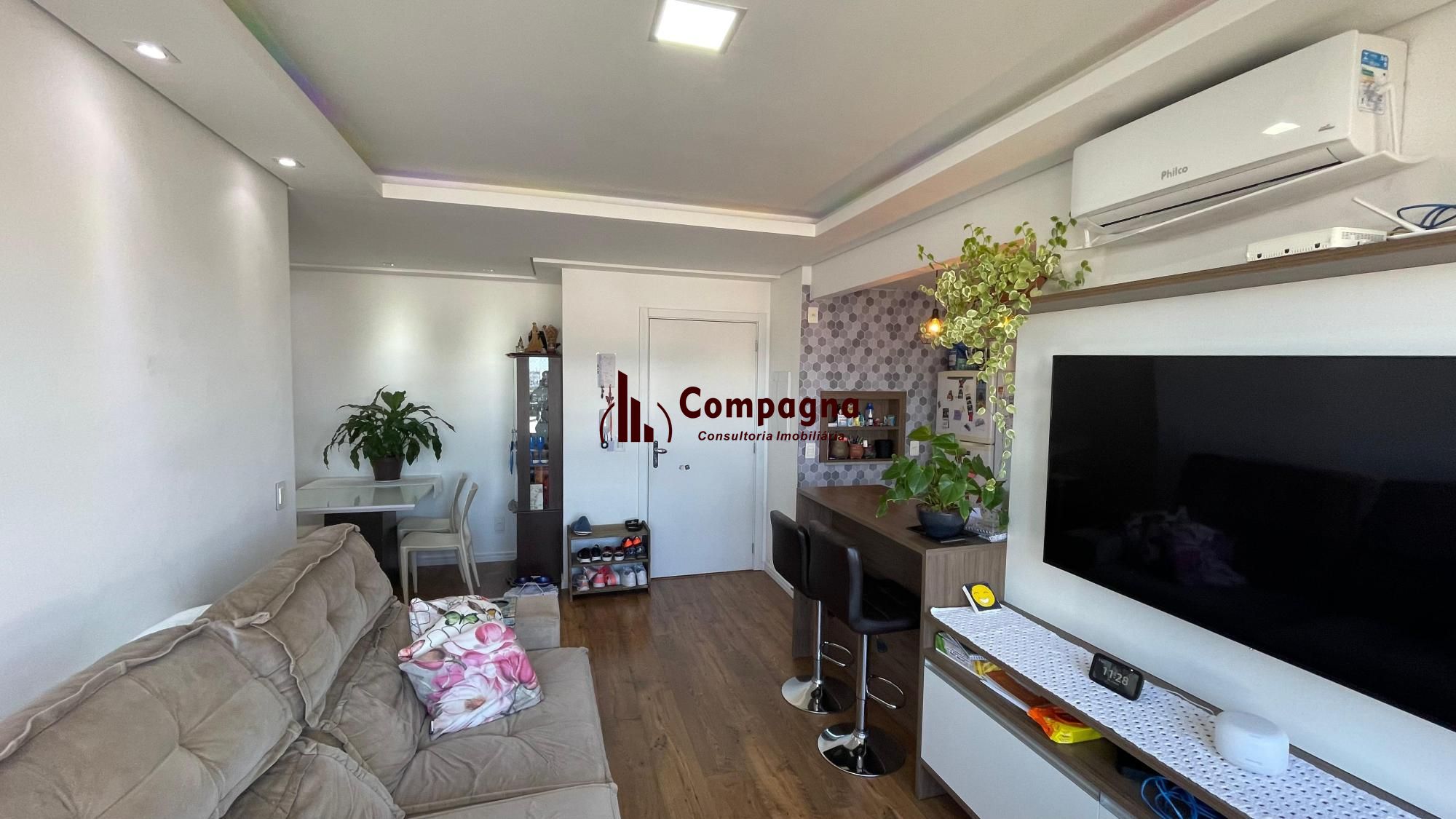 Apartamento 3 dormitórios, 1 suíte, semi-mobiliado com lazer completo – 76m²