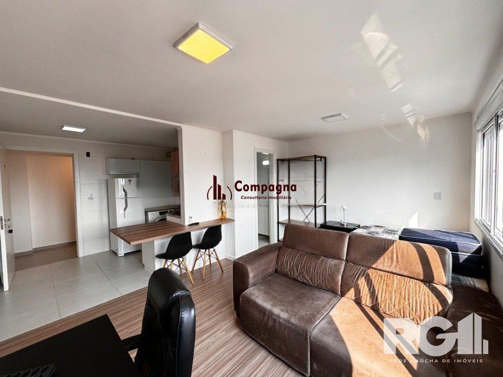 Apartamento pra investidor, 1 dormitório 51m², privativos 01 vaga locado. TOTALMENTE MOBILIADO R. Plácido de Castro - Azenha - Porto Alegre — foto 3
