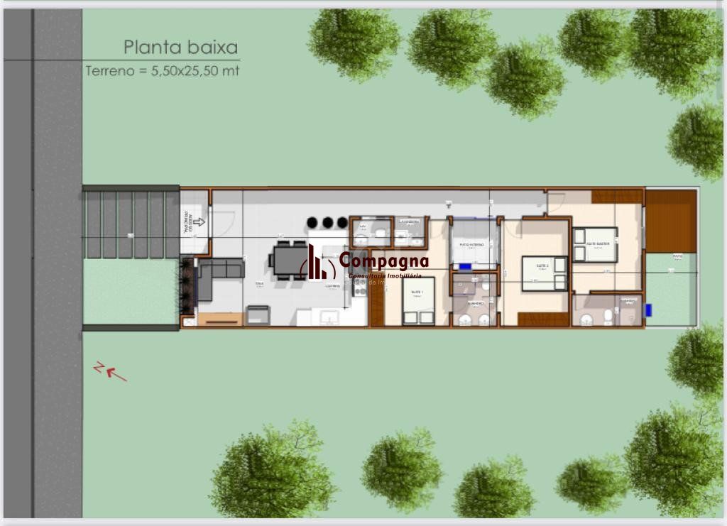 Casa 3 quartos à venda, 83m², Aberta dos Morros - Porto Alegre — foto 3