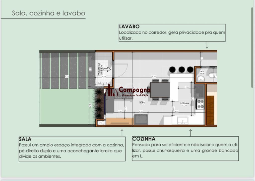 Casa 3 quartos à venda, 83m², Aberta dos Morros - Porto Alegre — foto 4