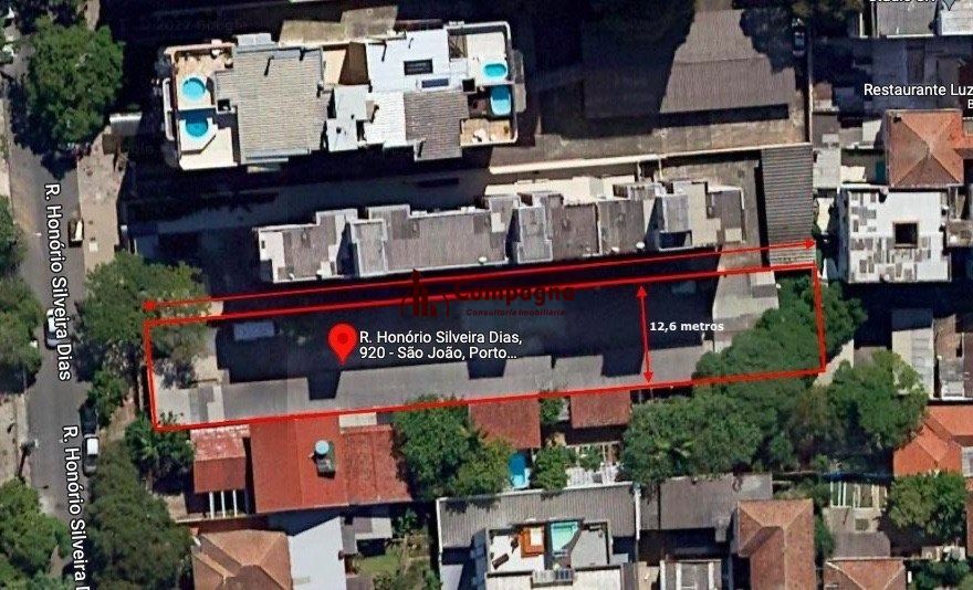 Terreno de 995,40m² no Bairro São João