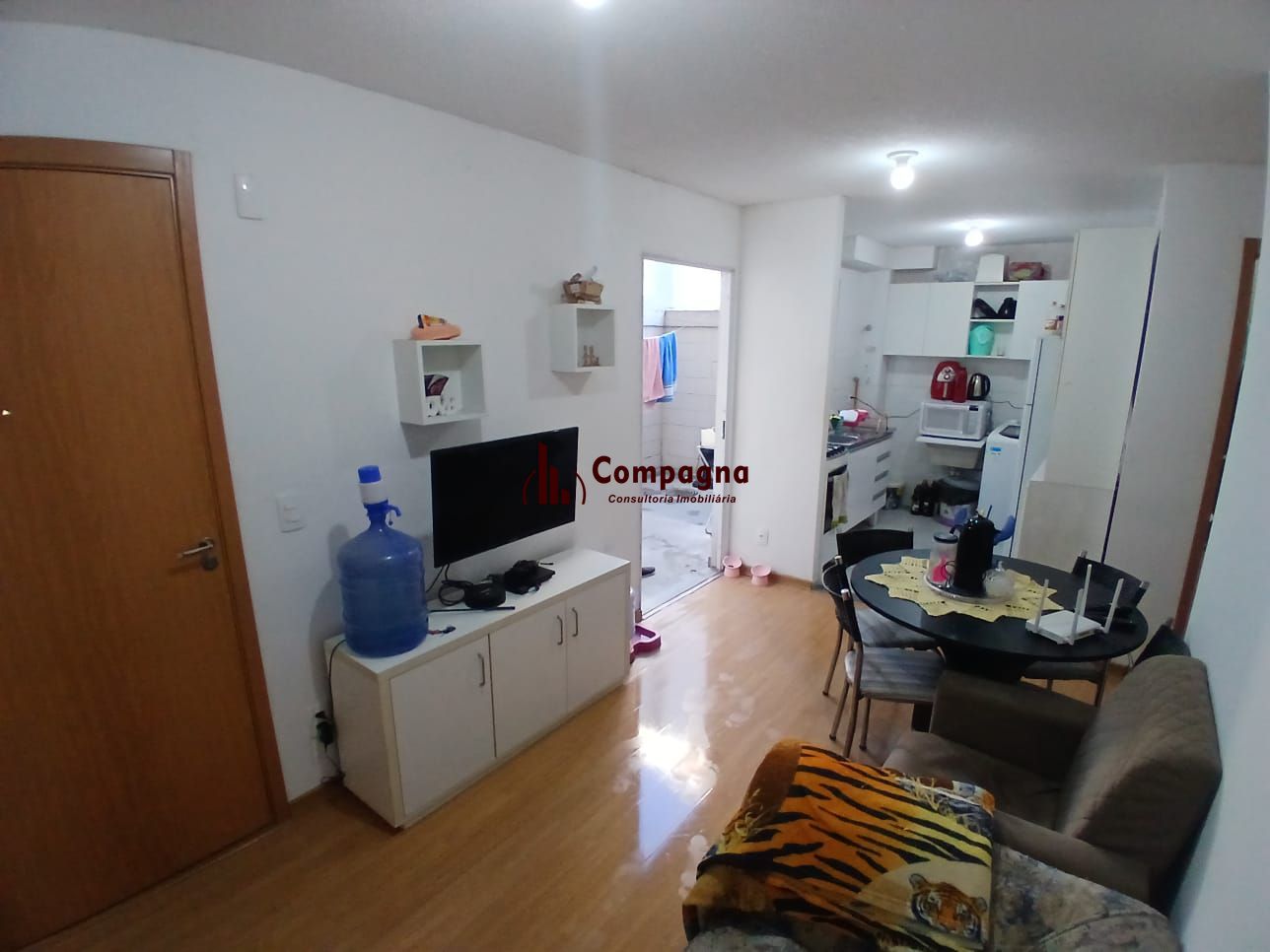 Apartamento térreo 1 dormitório PNE no o bairro Cecília, Viamão - Residencial Porto Itapuã