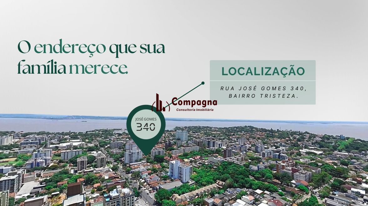 Apartamento no bairro Tristeza com 3 suítes e 2 vagas (conclusão em 2028)