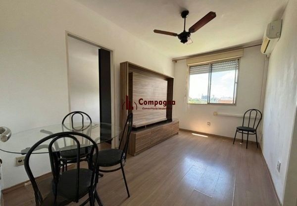 Apartamento no Alto Petrópolis de 1 dormitório e vaga DESOCUPADO