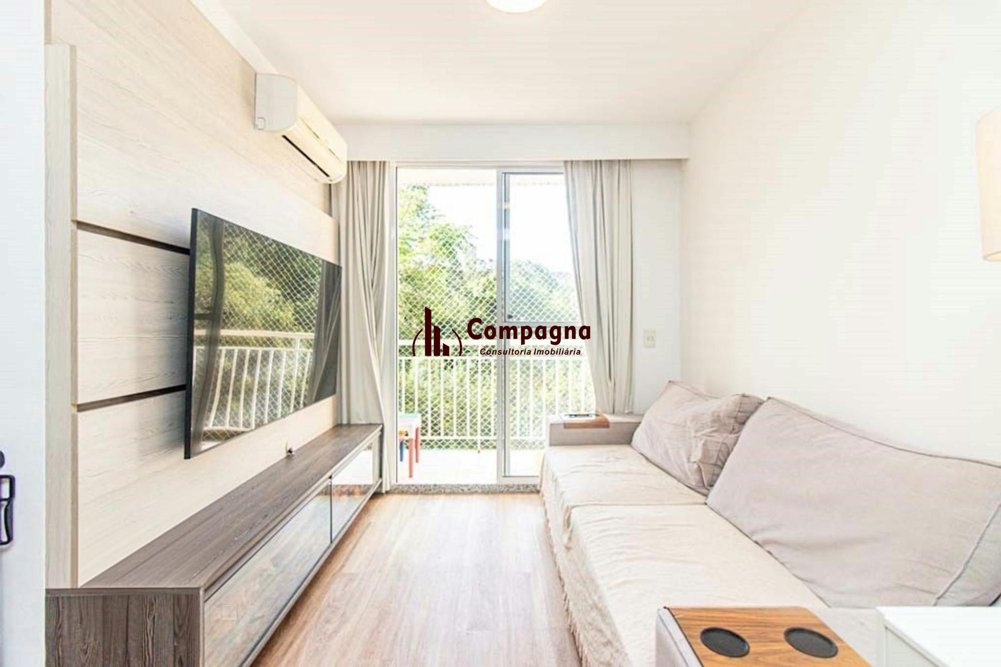 Apartamento à venda com 2 dormitórios, sacada e vaga no Morro Santana. — foto 2