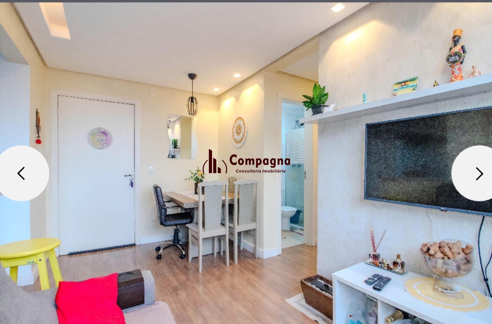 Apartamento semi mobiliado 2 dormitórios 1 vaga de garagem na Rua Sadi Castro. — foto 4