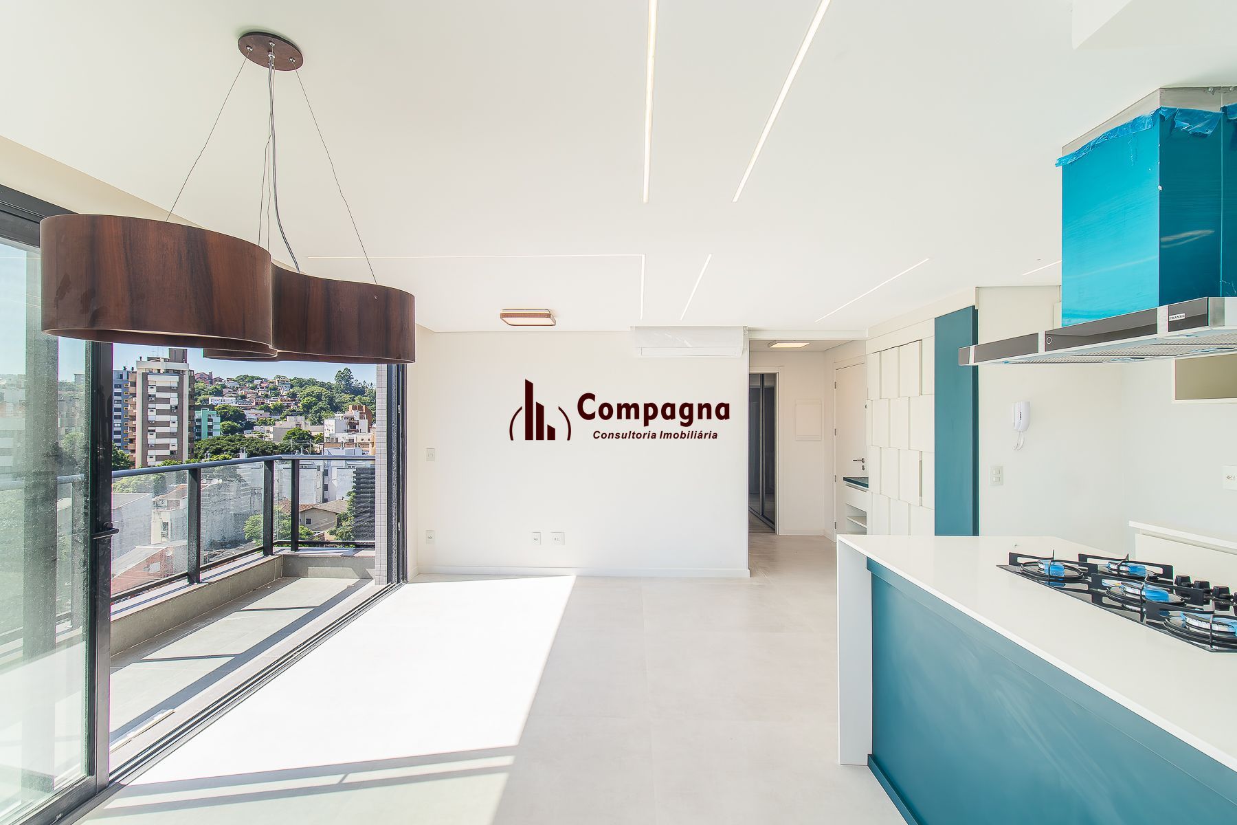 Incrível apartamento mobiliado 2 suítes novo no Menino Deus