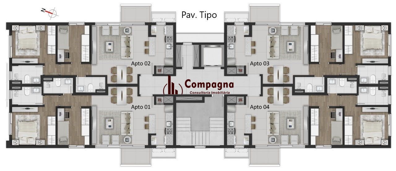 Apartamento 2 quartos à venda, 71m², Petrópolis - Porto Alegre — foto 4