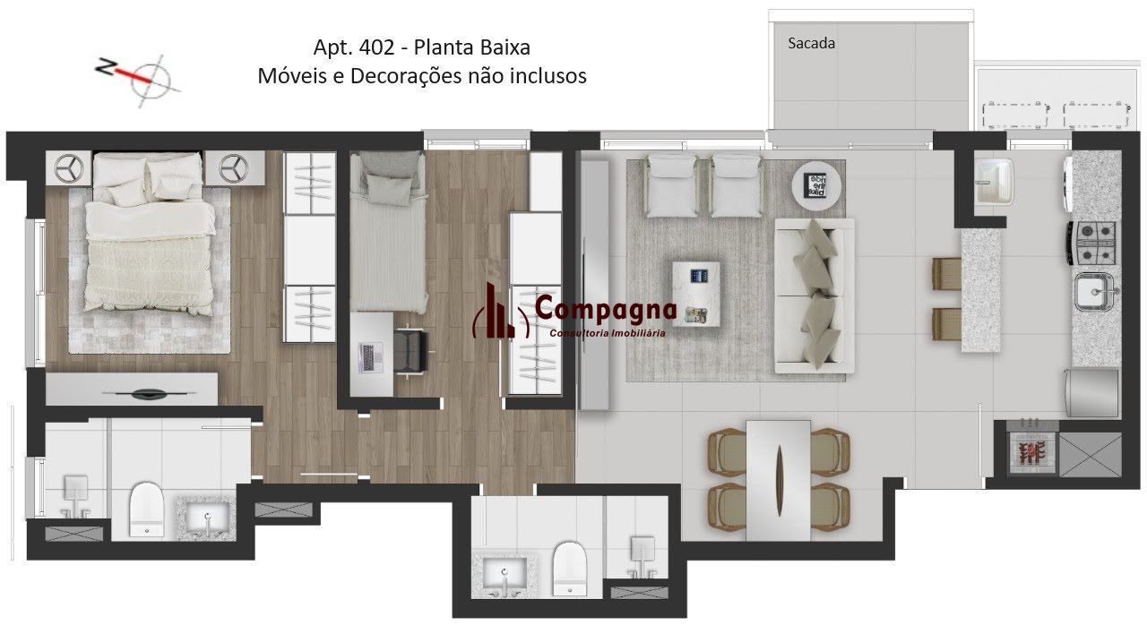 Apartamento 2 quartos à venda, 71m², Petrópolis - Porto Alegre — foto 5