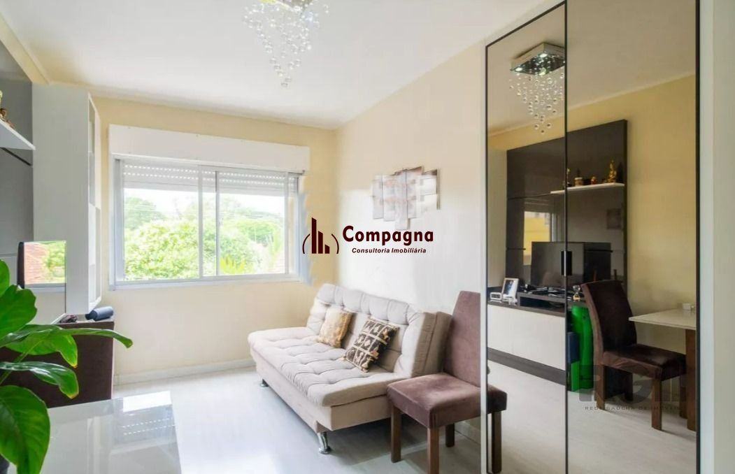 Apartamento Semimobiliado 1 Dormitório e 1 Vaga