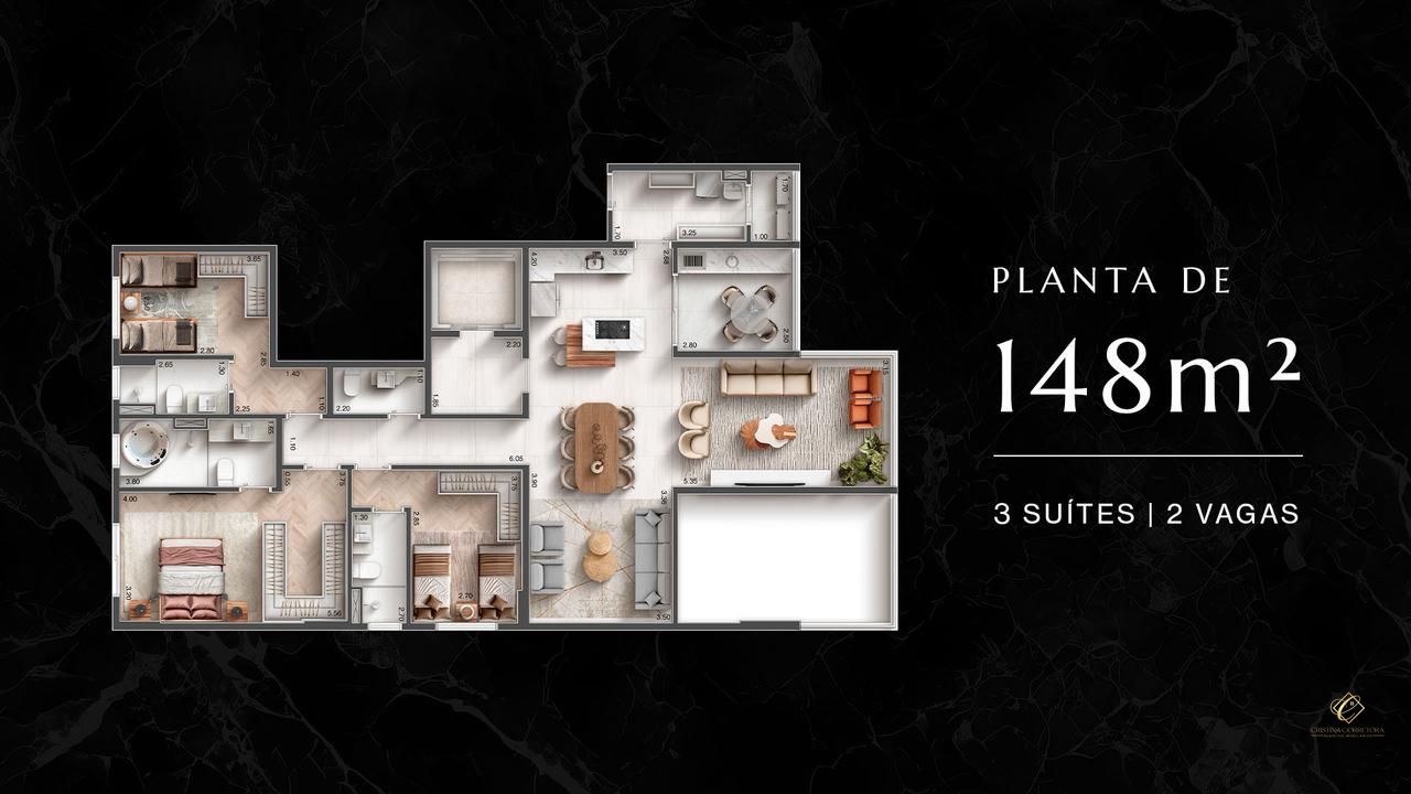 Apartamento à venda com 4 quartos, 148m² - Foto 11