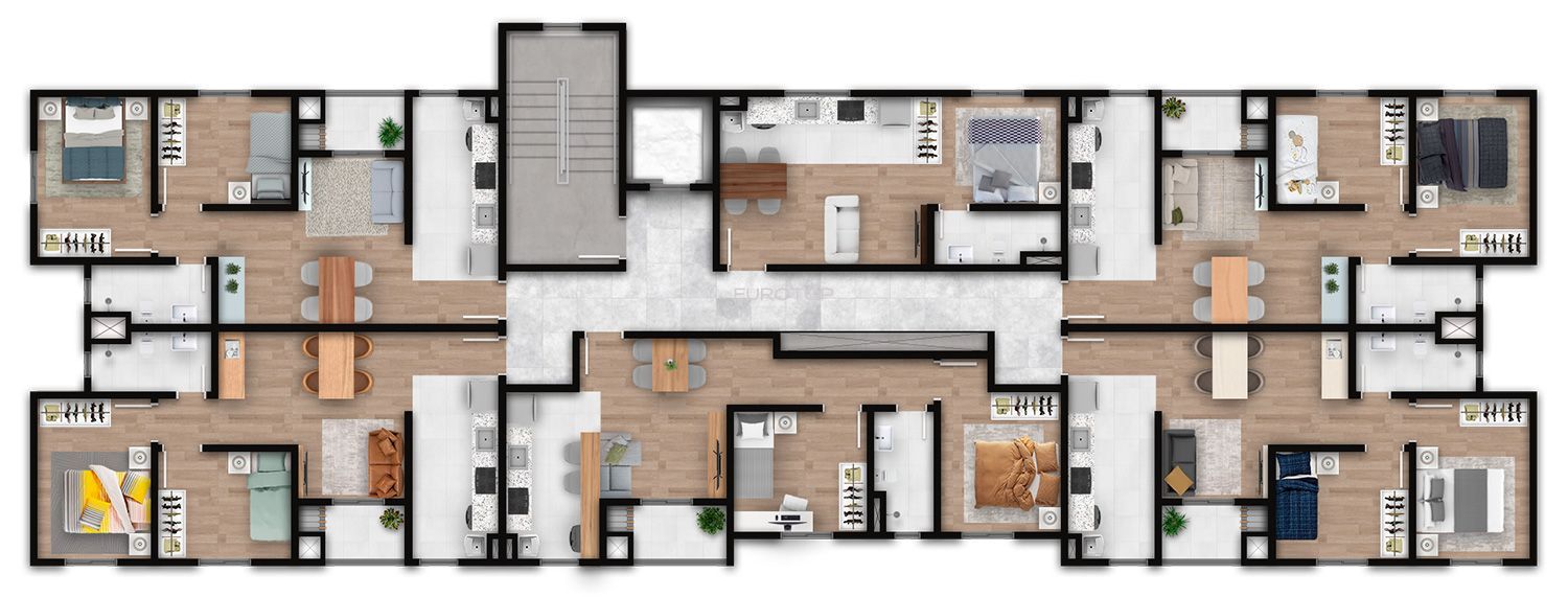 Apartamento à venda com 2 quartos, 54m² - Foto 21