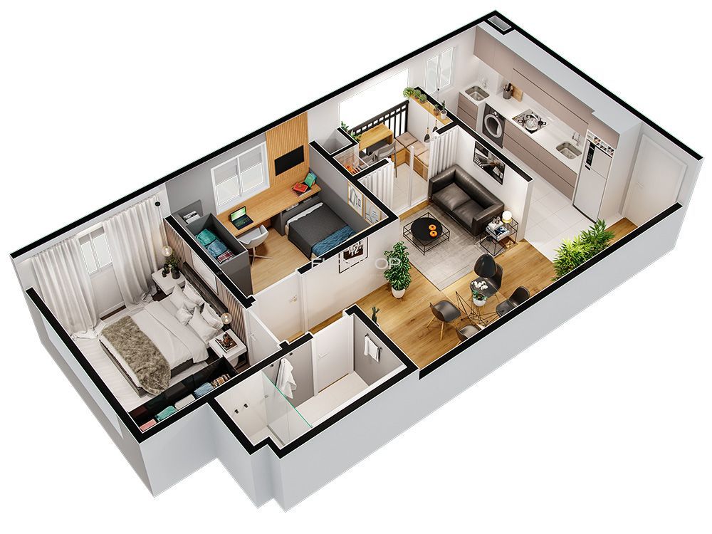 Apartamento à venda com 2 quartos, 54m² - Foto 20