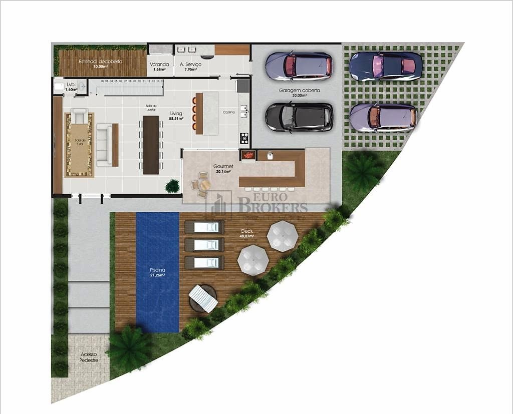 Casa à venda com 4 quartos, 390m² - Foto 2