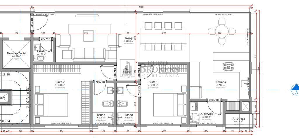 Apartamento à venda com 2 quartos, 92m² - Foto 14