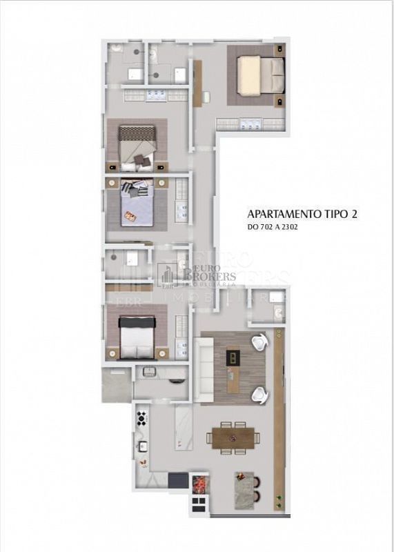 Apartamento, 4 quartos, 136 m² - Foto 14