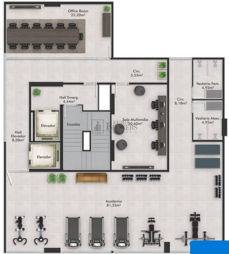 Apartamento à venda com 4 quartos, 163m² - Foto 12