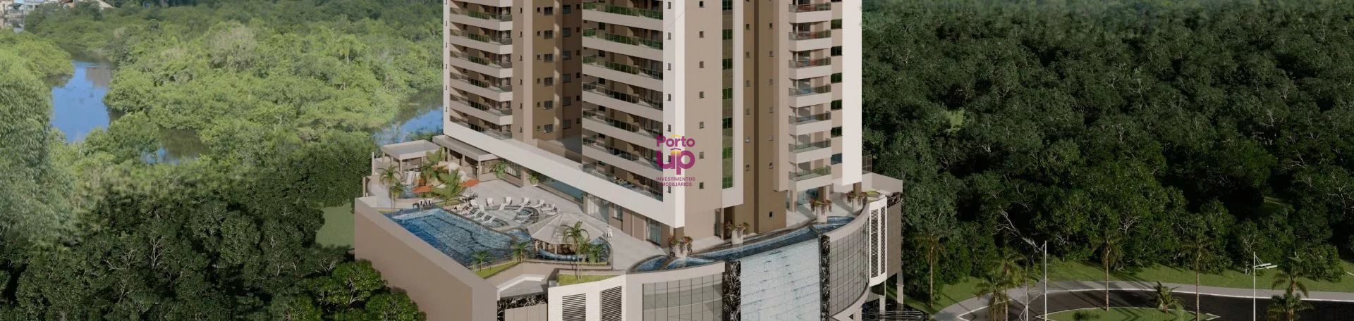 Apartamento à venda no Condomínio Reserva do Arvoredo Home Club