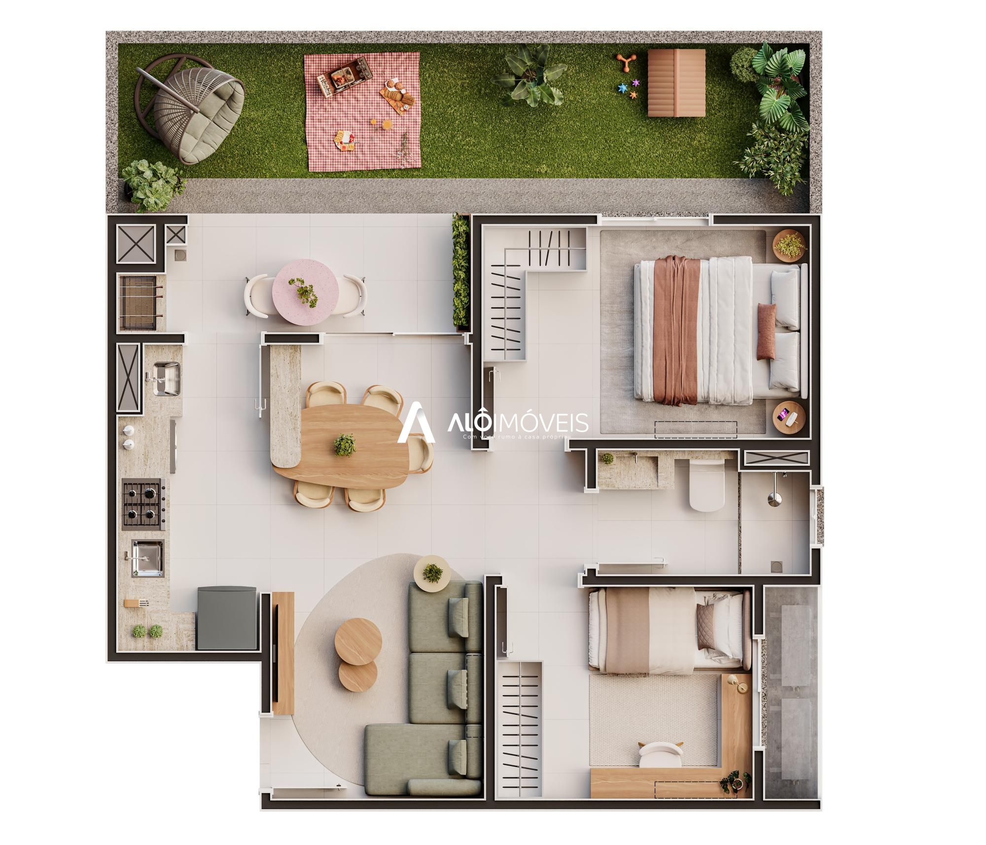 Apartamento, 2 quartos, 65 m² - Foto 6