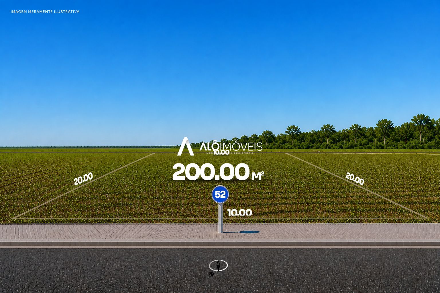 Terreno, 200 m² - Foto 2