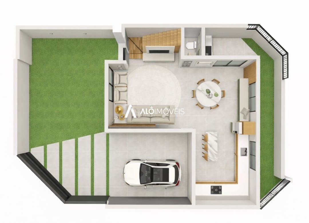 Sobrado, 3 quartos, 166 m² - Foto 3