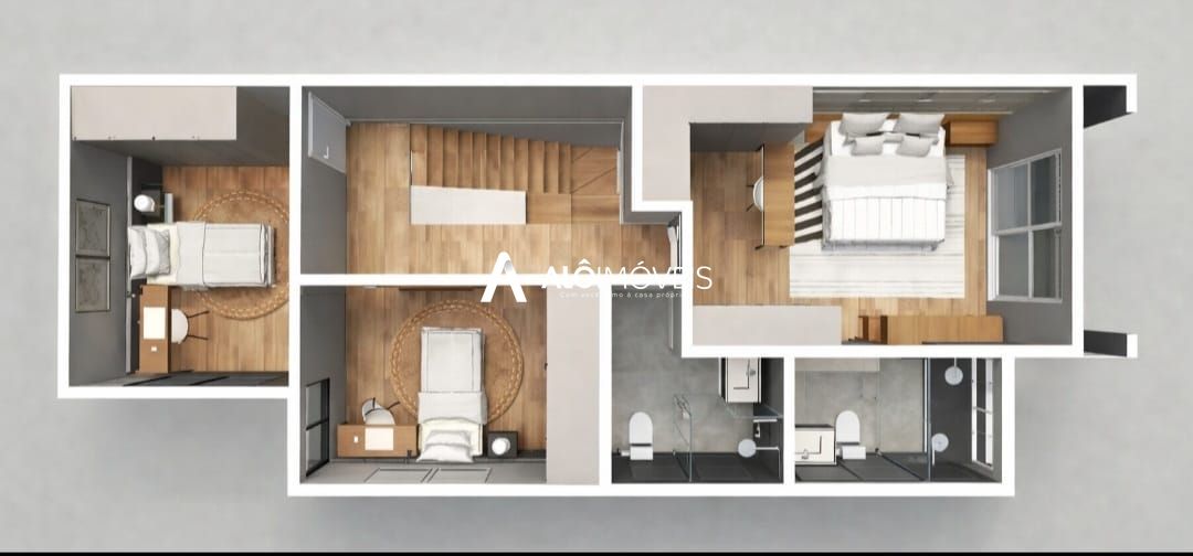 Sobrado, 3 quartos, 167 m² - Foto 6