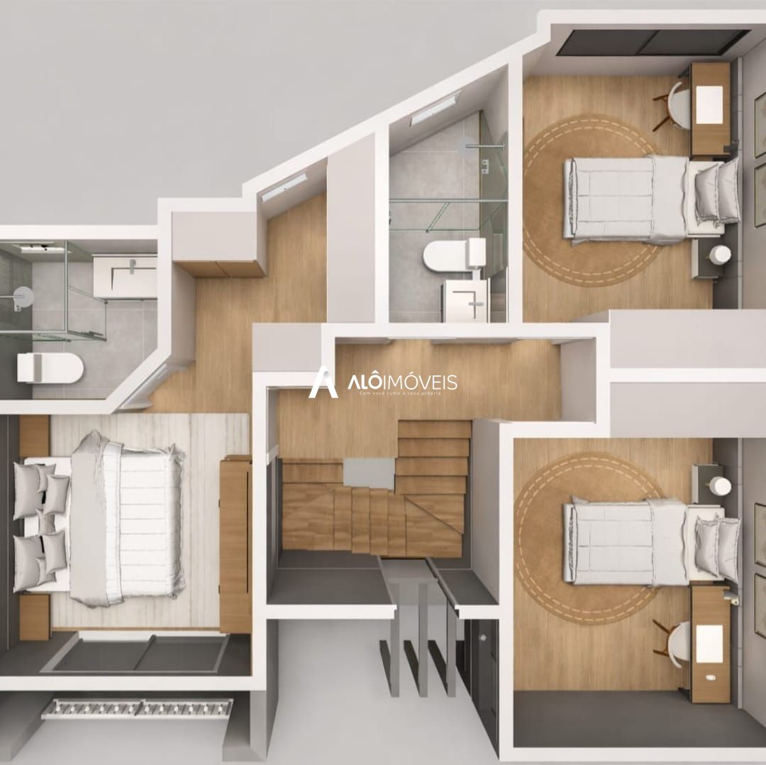 Sobrado, 3 quartos, 132 m² - Foto 5