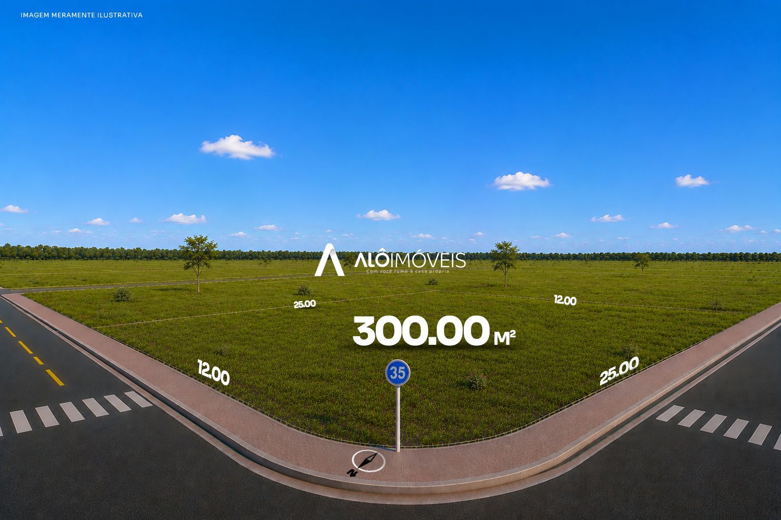 Terreno, 300 m² - Foto 1