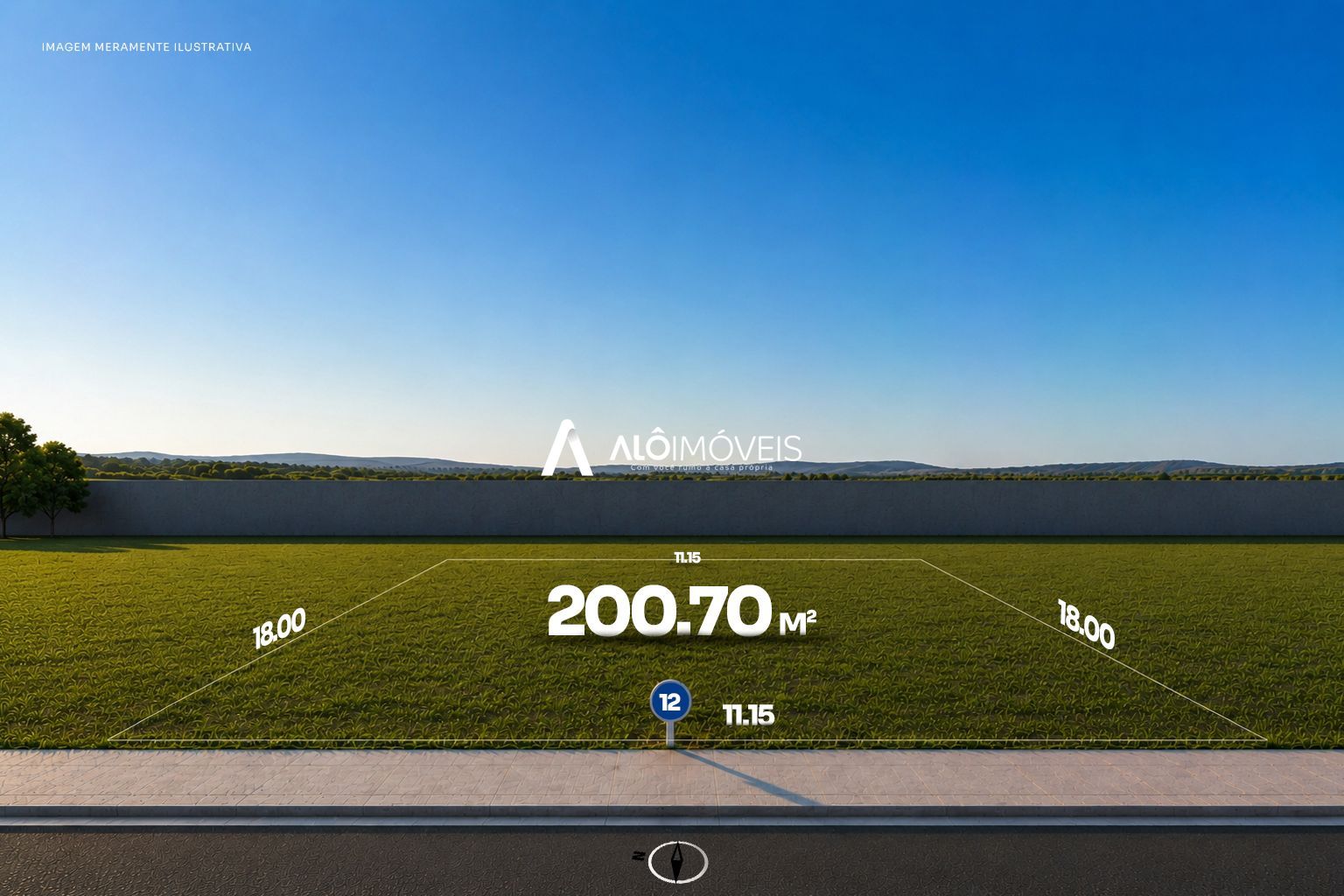 Terreno, 200 m² - Foto 1