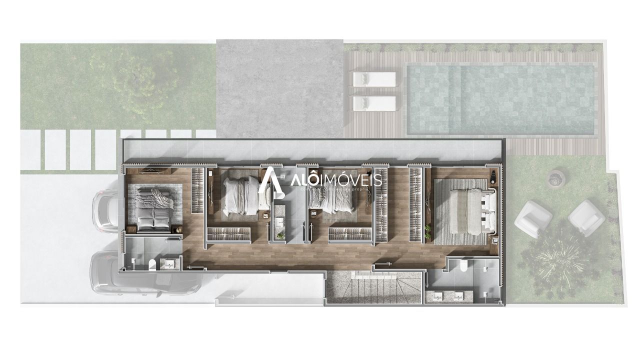 Sobrado, 3 quartos, 257 m² - Foto 14