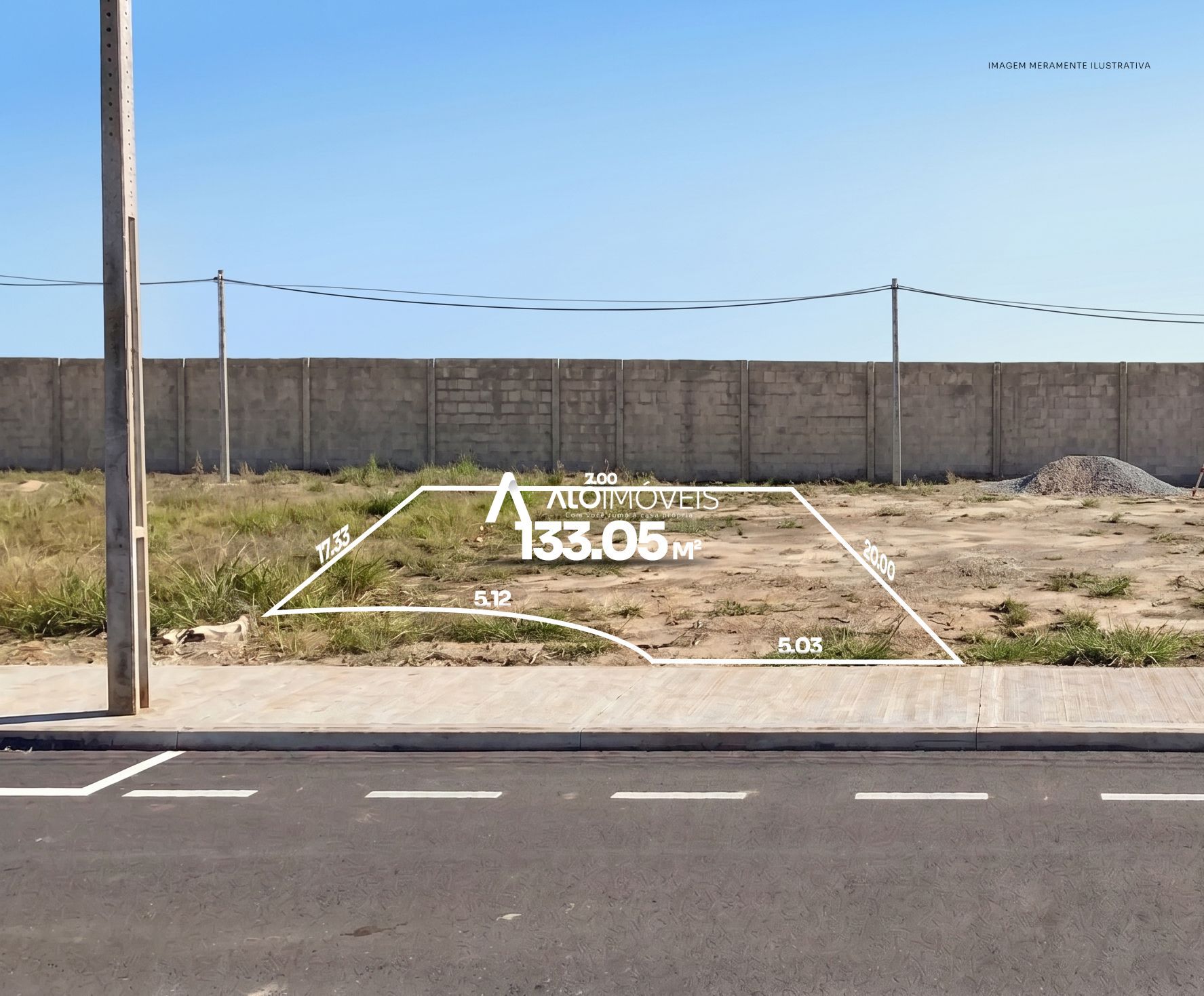 Terreno, 133 m² - Foto 1