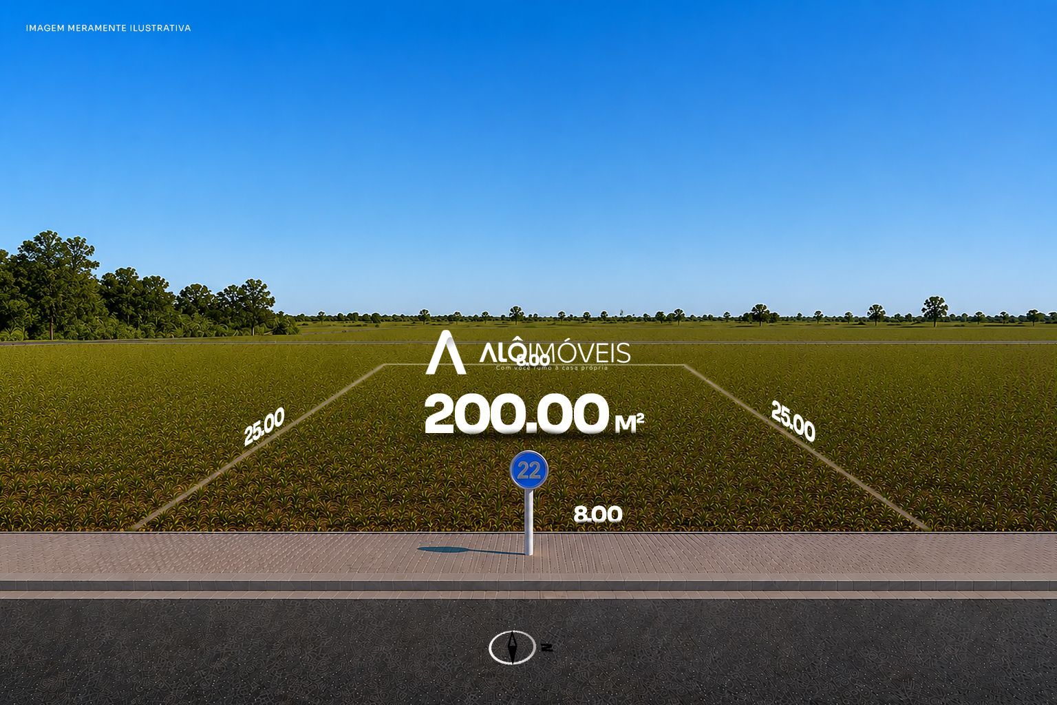 Terreno, 200 m² - Foto 1