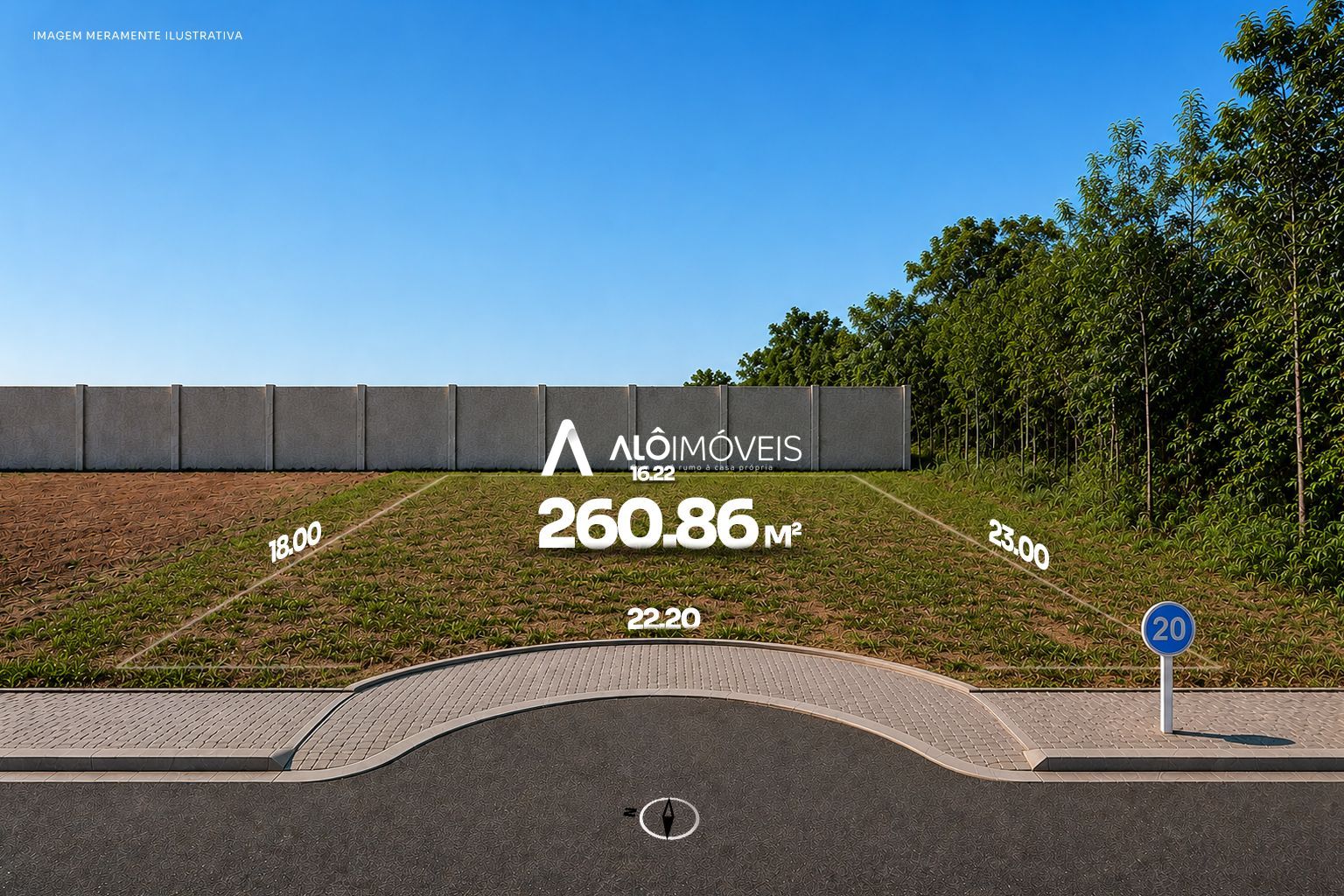 Terreno, 260 m² - Foto 2