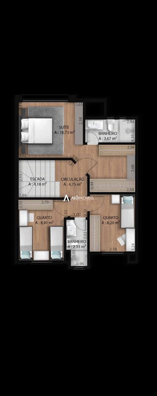 Sobrado, 3 quartos, 126 m² - Foto 26